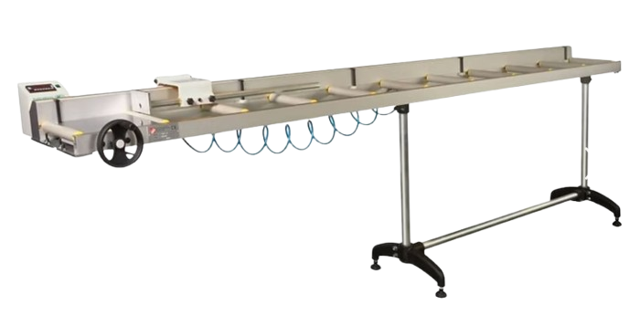 Bancos de Descargas (Topes y camino de rodillos) de Aluminio